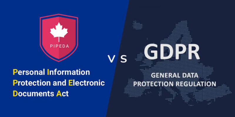 PIPEDA vs GDPR Similarities - Mandatly Inc.